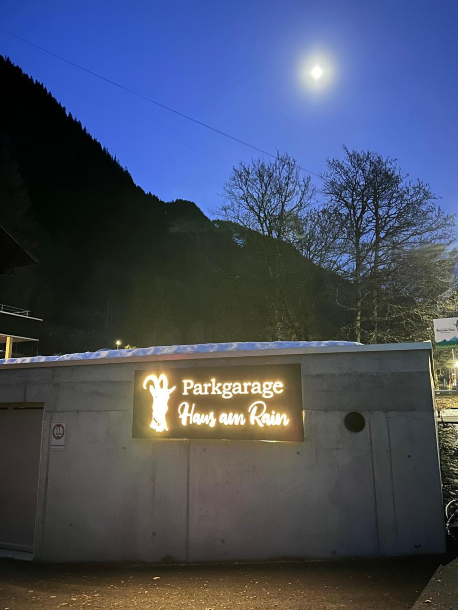 Haus Am Rain Bed and Breakfast Partenen Exteriör bild